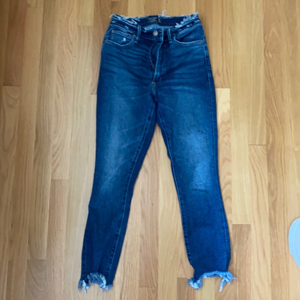 High rise Abercrombie jeans
